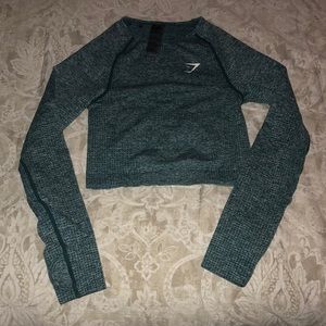 Gymshark seamless long sleeve crop top